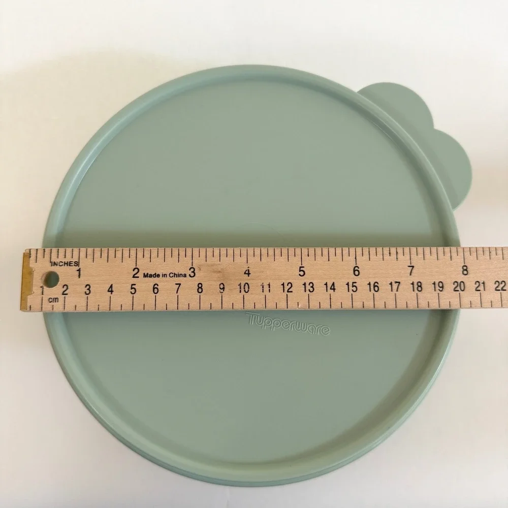 Vintage Tupperware Wonderlier Bowl Set Pastel Green White Lids USA